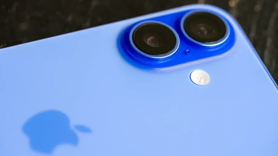 Módulo de câmeras do iPhone 16