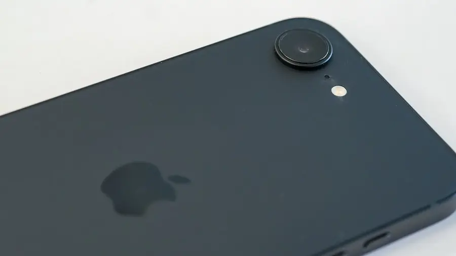 Câmera do iPhone 16e